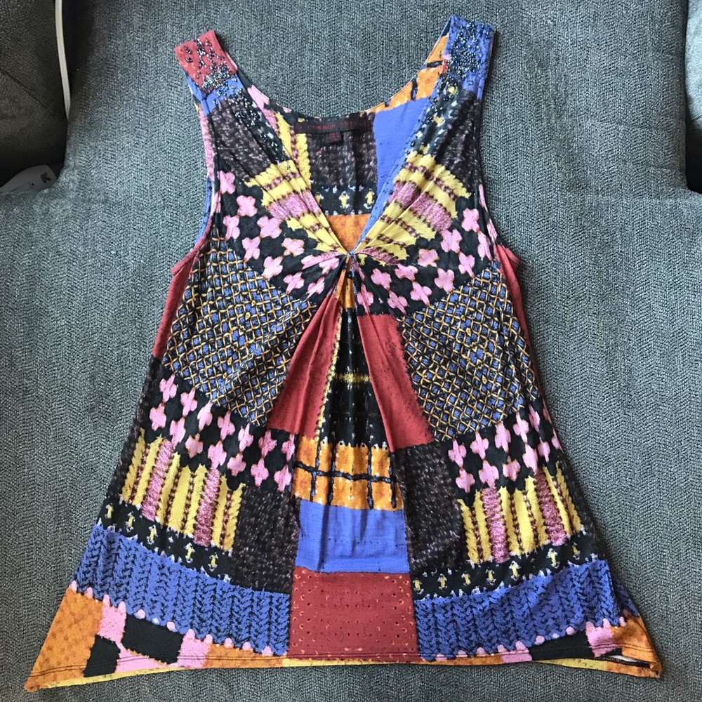 Anthropologie A Common Thread V-Neck Tank